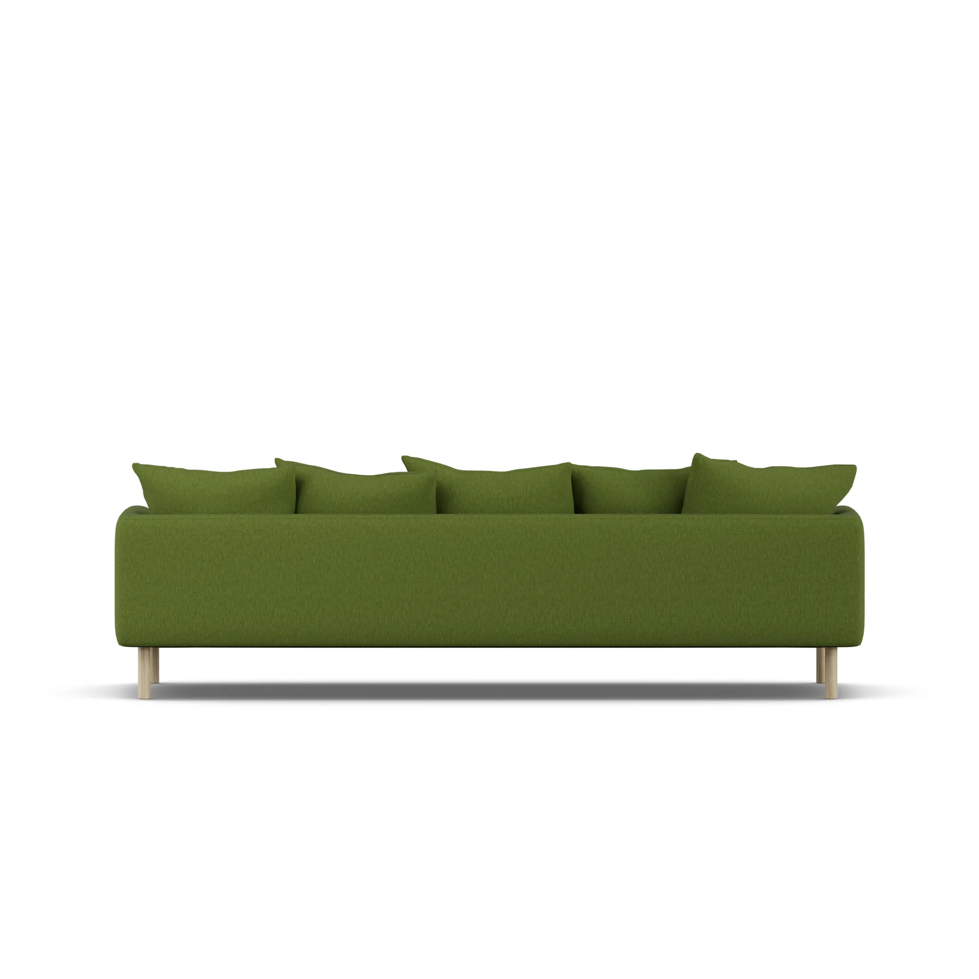 Sjövik sofa, Luiza Green 3975-white-oiled oak, 3,5-seater 1898
