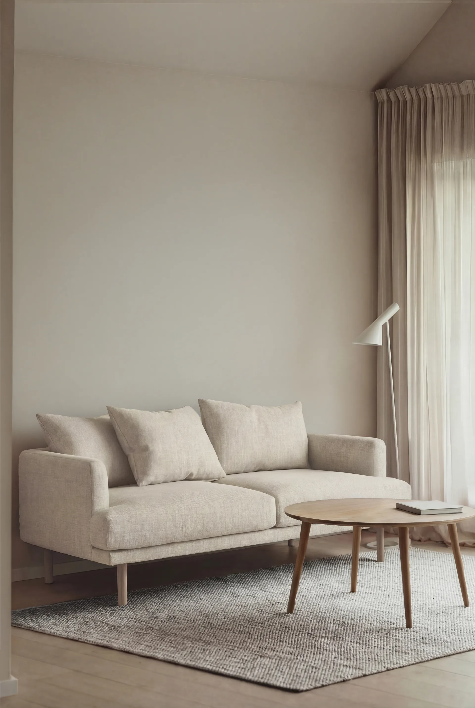 Sjövik sofa, Oslo Nature 1540-white-oiled oak, 2,5-seater 1898