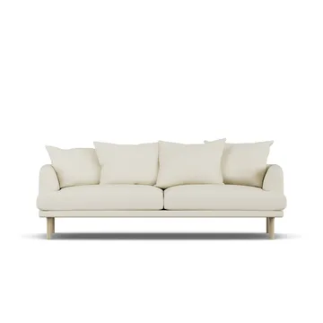 Sjövik sofa - Oslo Nature 1540-white-oiled oak, 3-seater - 1898
