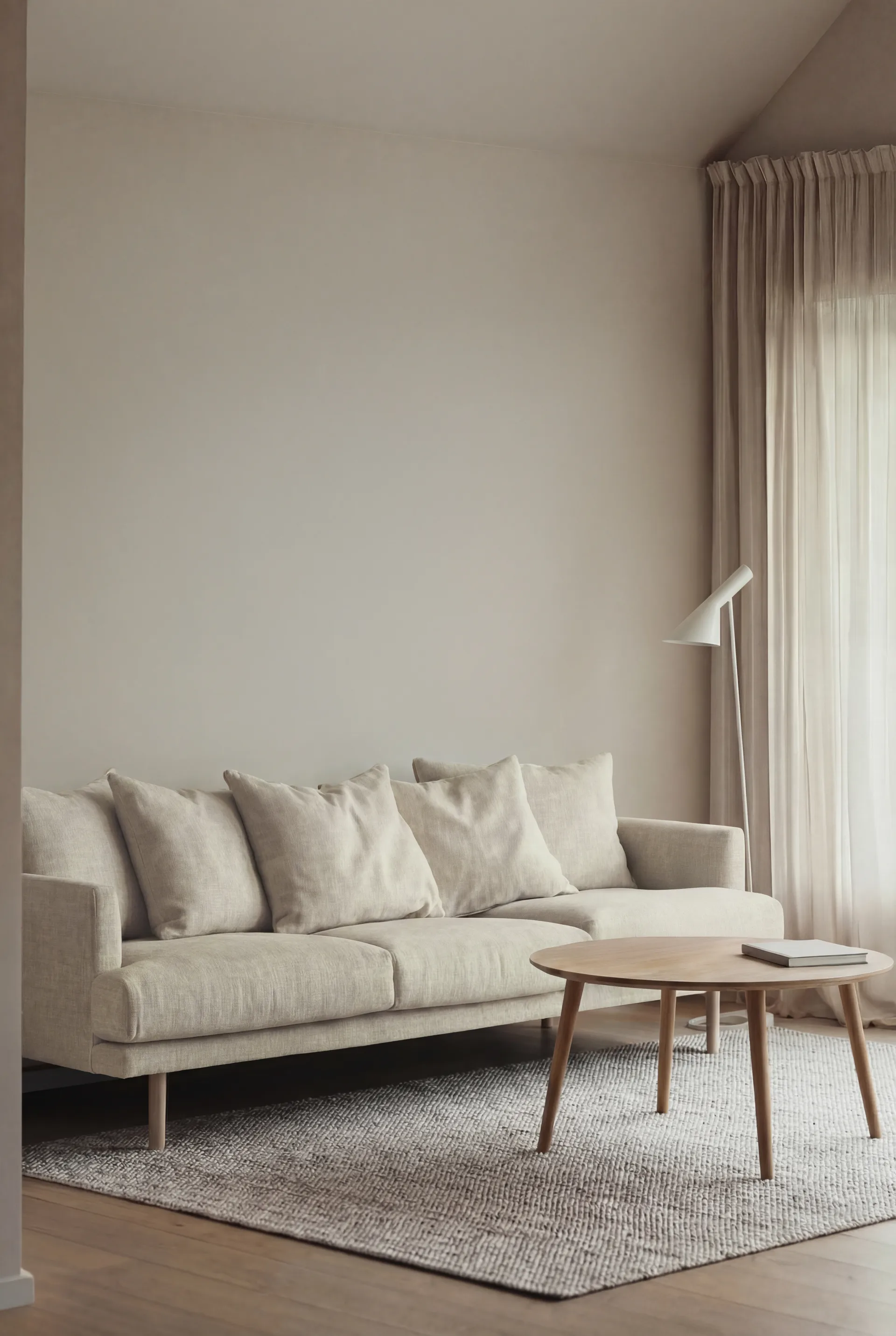 Sjövik sofa, Oslo Nature 1540-white-oiled oak, 3,5-seater 1898