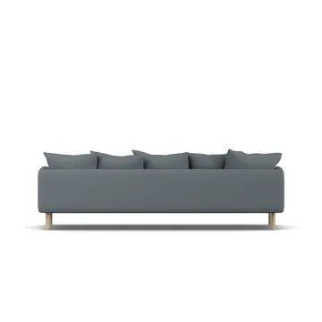 Sjövik sofa - Same Blue 6678-white-oiled oak, 3,5-seater - 1898