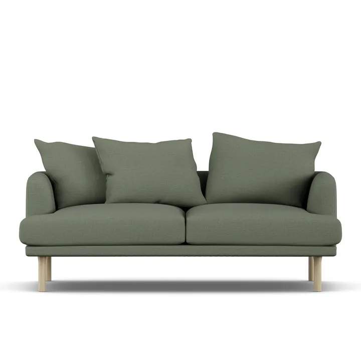 Sjövik sofa - Same Forest 6677-white-oiled oak, 2,5-seater - 1898