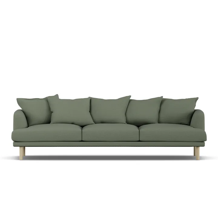 Sjövik sofa - Same Forest 6677-white-oiled oak, 3,5-seater - 1898