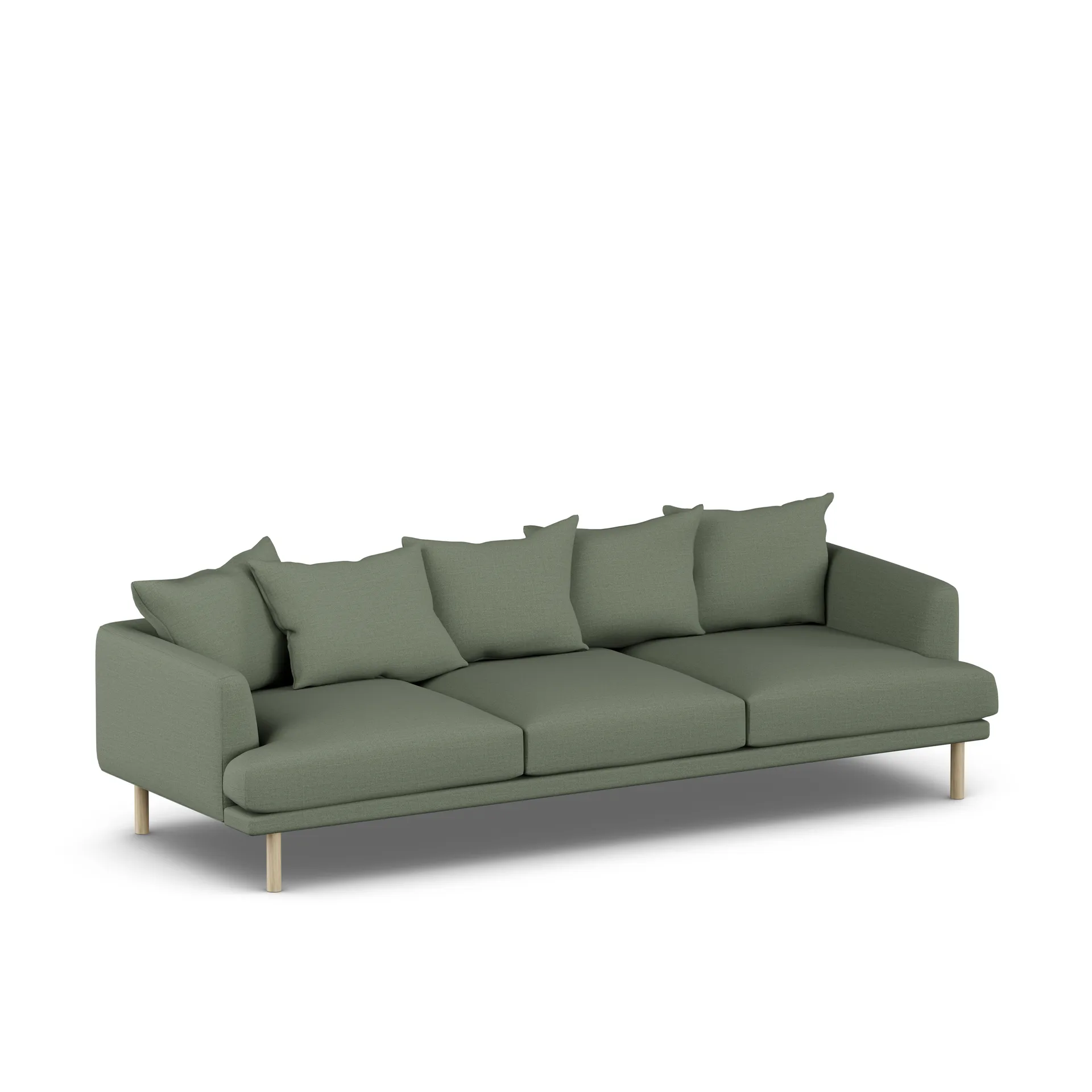 Sjövik sofa, Same Forest 6677-white-oiled oak, 3,5-seater 1898
