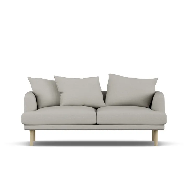 Sjövik sofa - Same Grey 6673-white-oiled oak, 2,5-seater - 1898