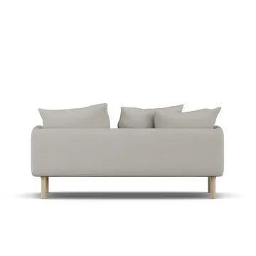 Sjövik sofa - Same Grey 6673-white-oiled oak, 2,5-seater - 1898