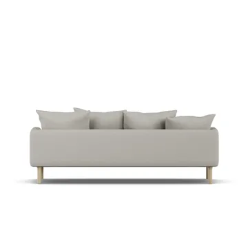 Sjövik sofa - Same Grey 6673-white-oiled oak, 3-seater - 1898