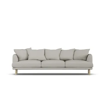 Sjövik sofa - Same Grey 6673-white-oiled oak, 3,5-seater - 1898