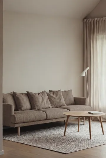 Sjövik sofa - Same Mole 6674-white-oiled oak, 3,5-seater - 1898