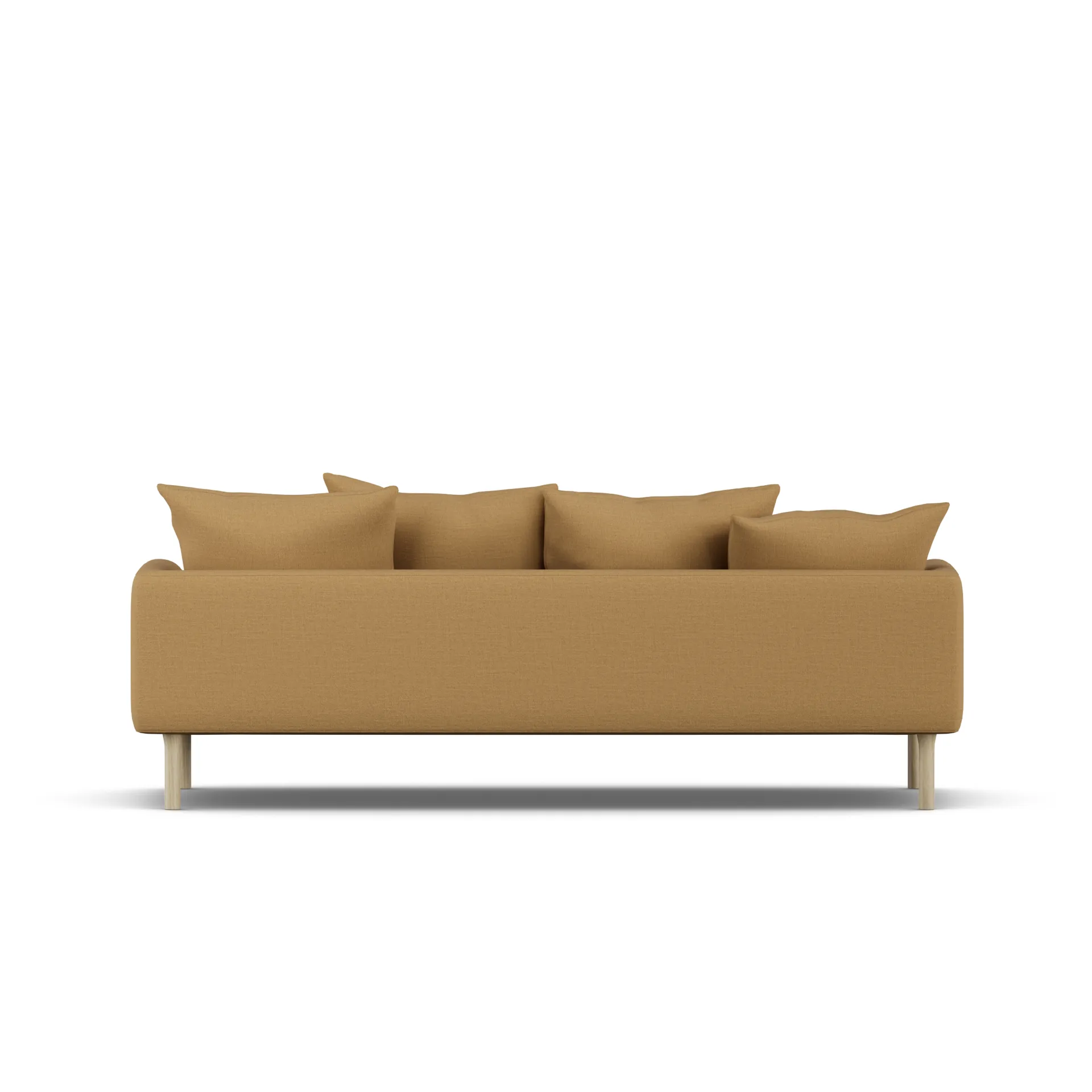 Sjövik sofa, Same Ochre 6676-white-oiled oak, 3-seater 1898
