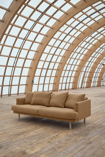 Sjövik sofa - Same Ochre 6676-white-oiled oak, 3-seater - 1898