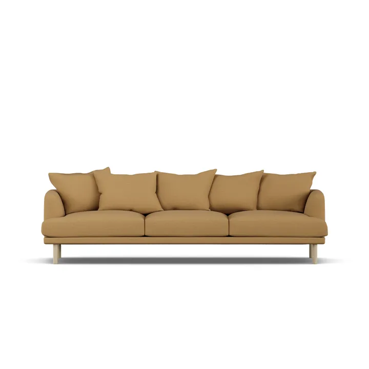 Sjövik sofa - Same Ochre 6676-white-oiled oak, 3,5-seater - 1898