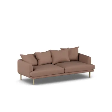 Sjövik sofa - Same Rust 6675-white-oiled oak, 3-seater - 1898