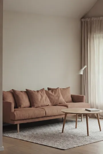 Sjövik sofa - Same Rust 6675-white-oiled oak, 3,5-seater - 1898