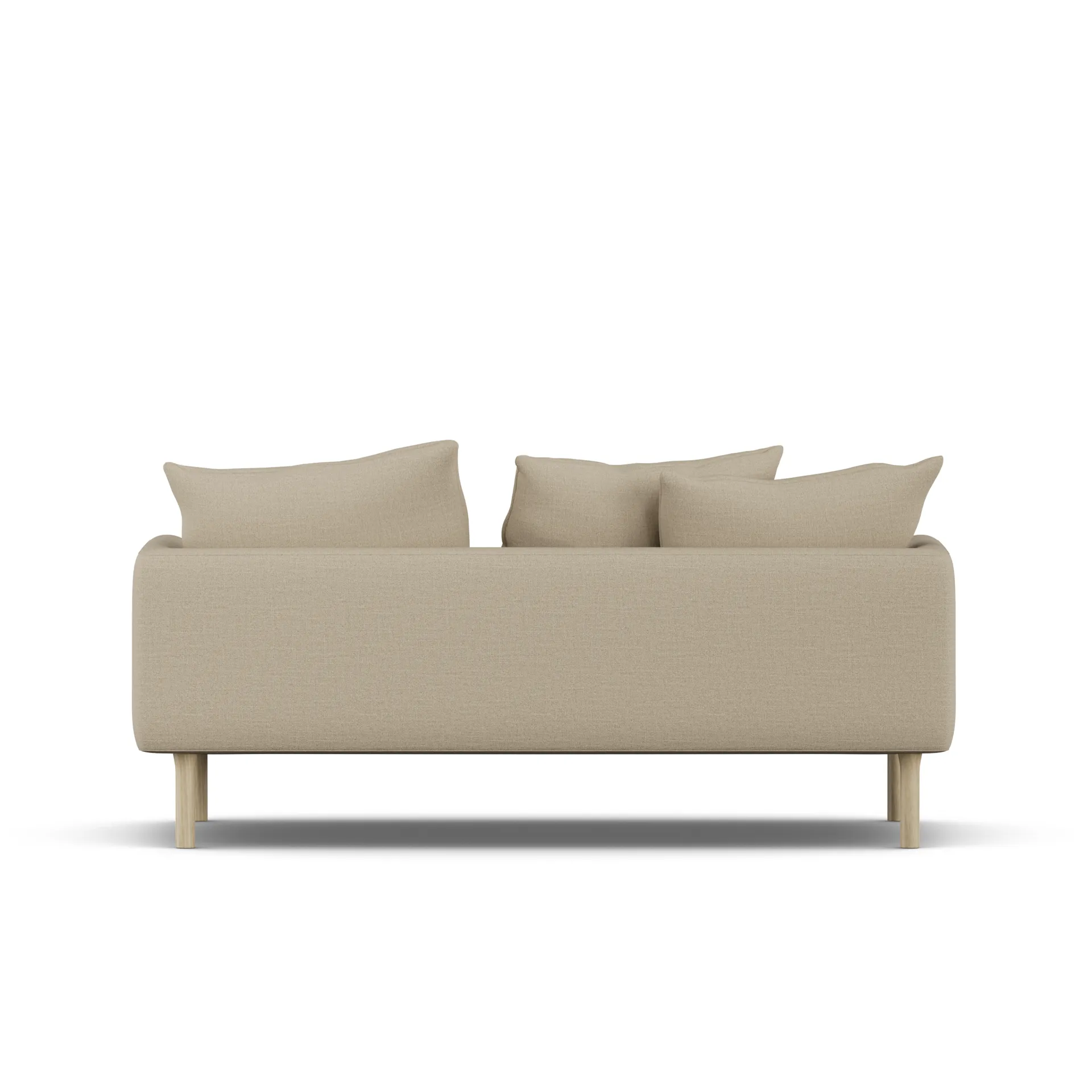 Sjövik sofa, Same Sand 6672-white-oiled oak, 2,5-seater 1898