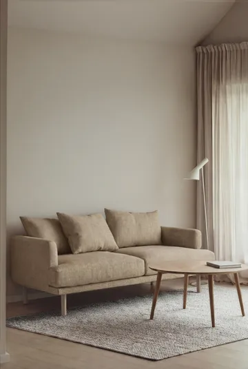 Sjövik sofa - Same Sand 6672-white-oiled oak, 2,5-seater - 1898