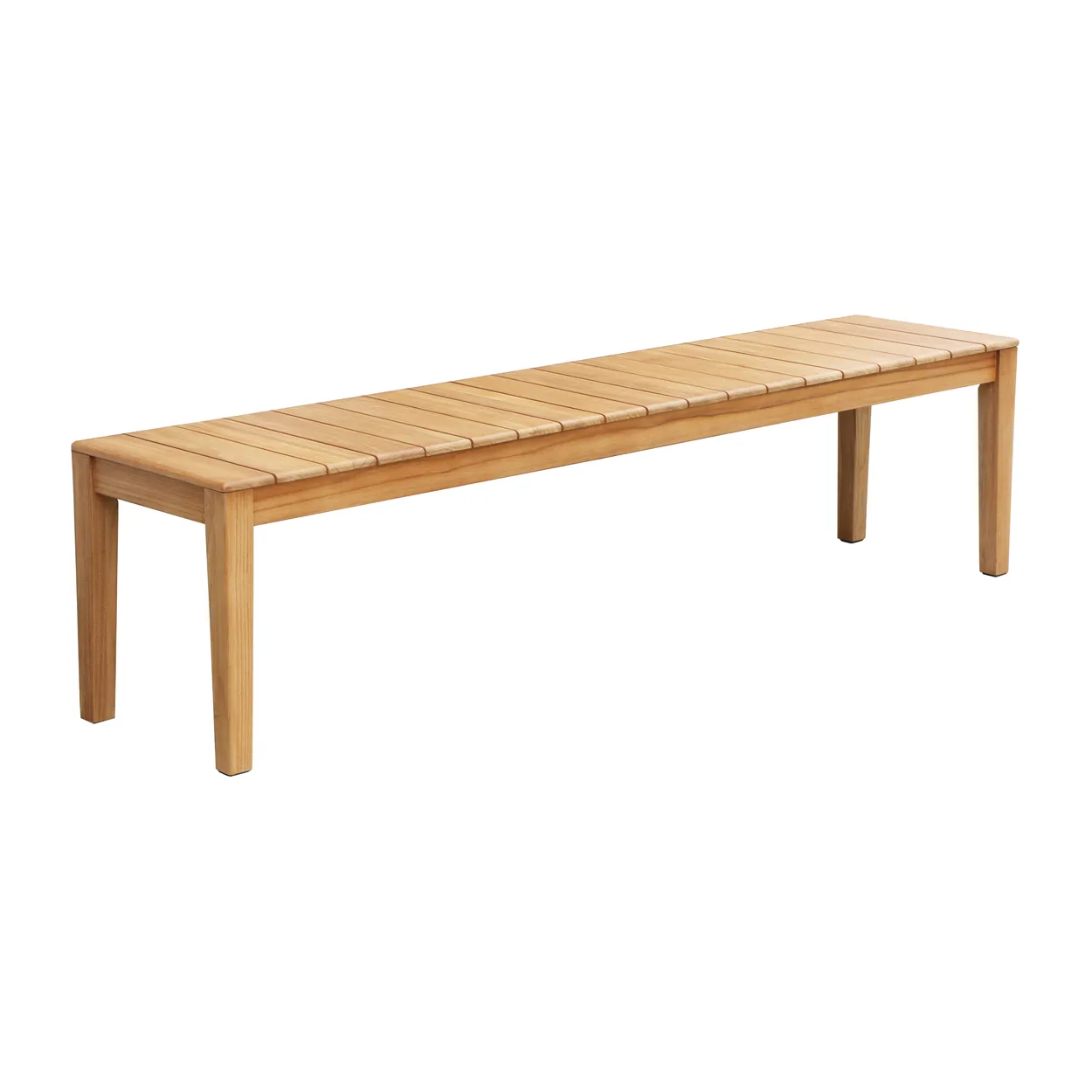 1898 Sköndal bench 199x40x45 cm Teak | Scandinavian Design | Brown
