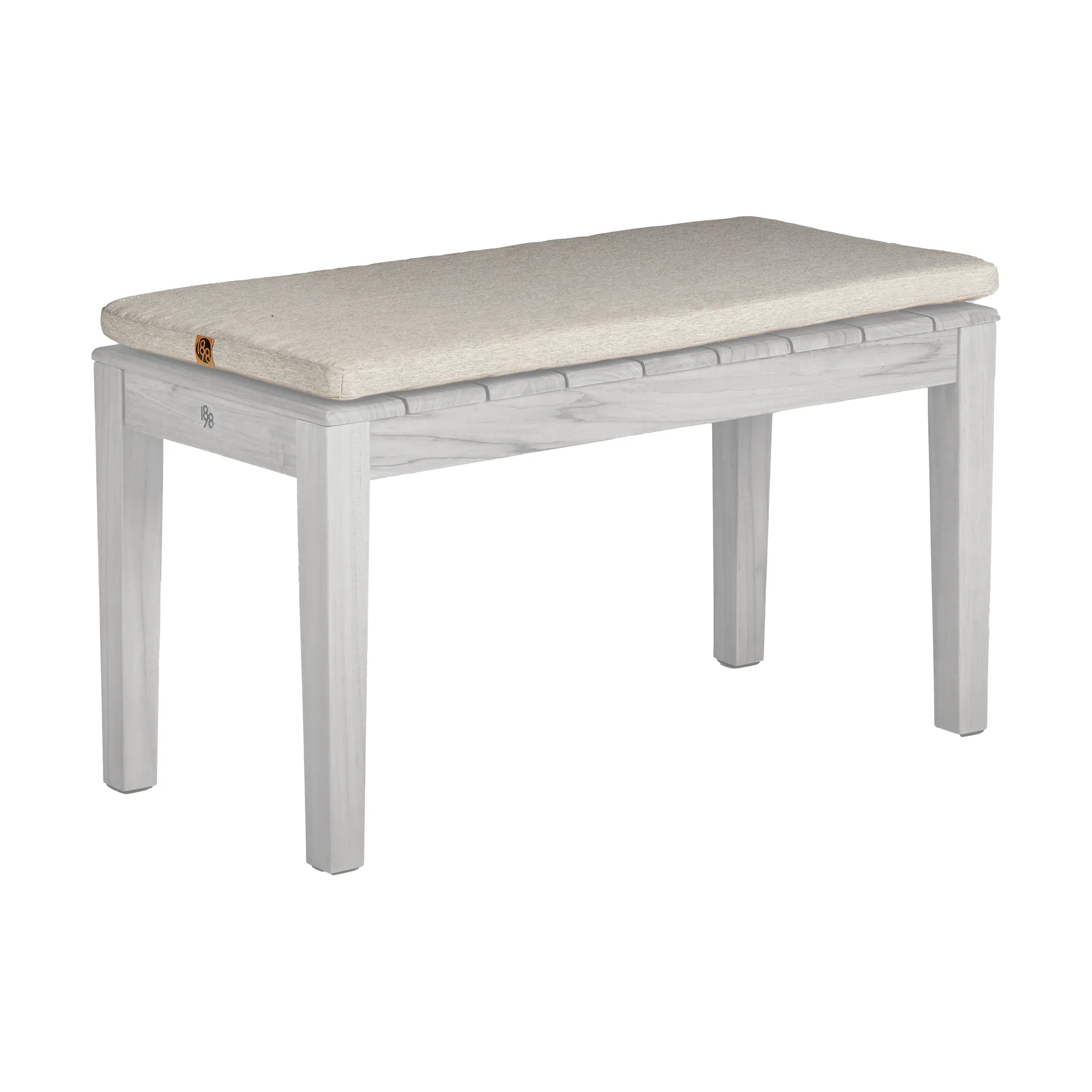 Sköndal bench cushion 40x85 cm, Light grey 1898