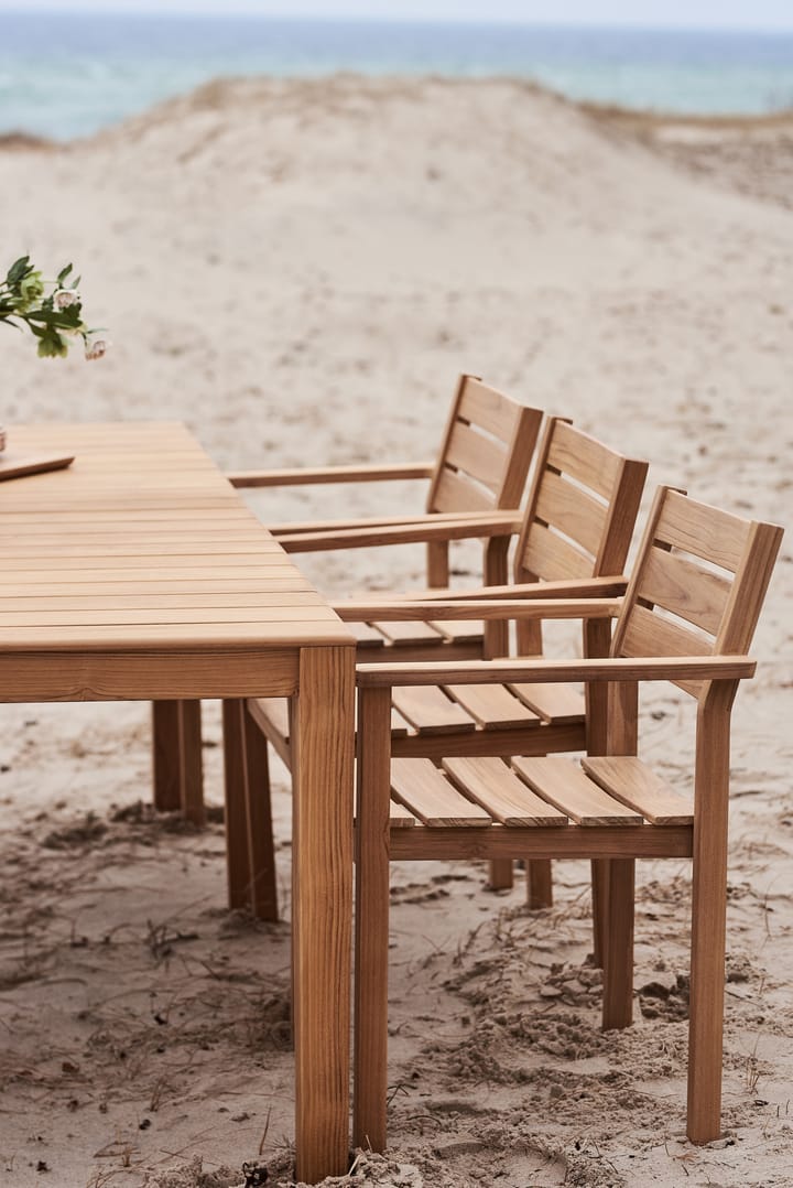 Sköndal dining set with 6 chairs teak 1898