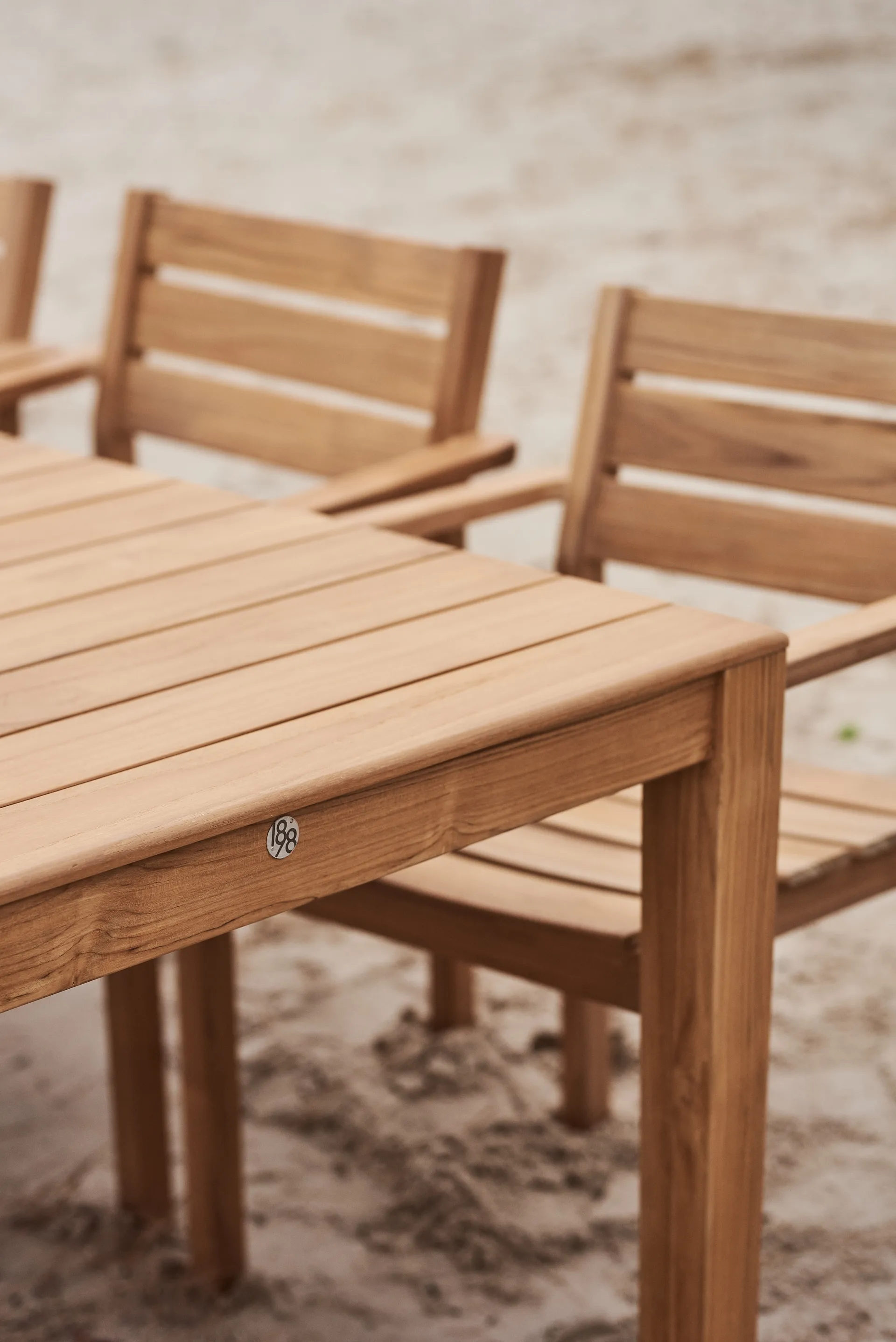 Sköndal dining table 220x95x76 cm, Teak 1898