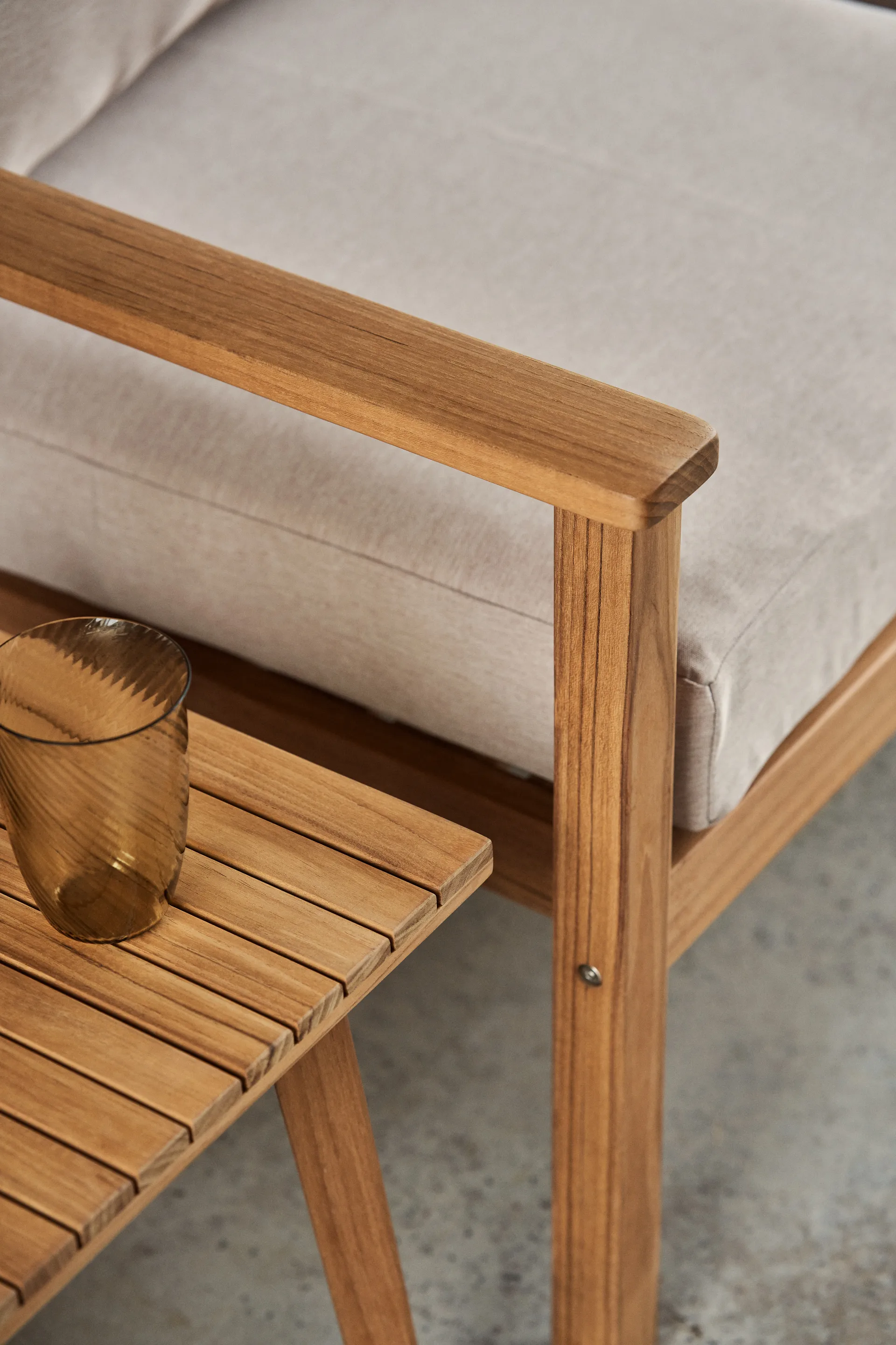 Sköndal side table teak, 35x35x40 cm 1898