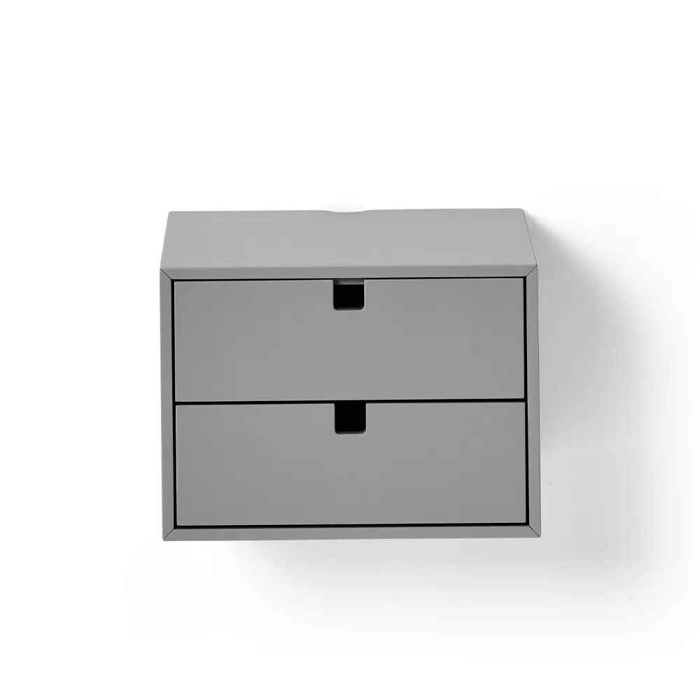 1898 Square drawers Grey | Scandinavian Design | Dressers & sideboards | Grey