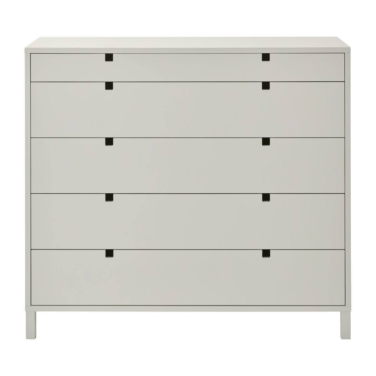 1898 Square dresser 5 drawers Sand | Scandinavian Design | Beige