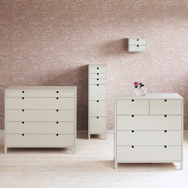 Square dresser 5 drawers, Sand 1898