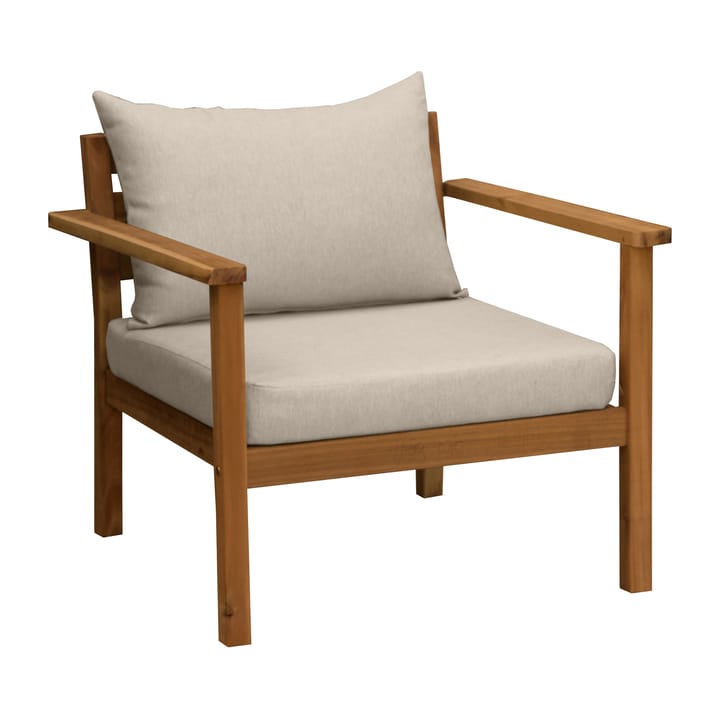 Stockaryd lounge armchair teak/beige - undefined - 1898
