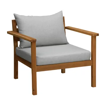 Stockaryd lounge armchair teak/light grey - 1898