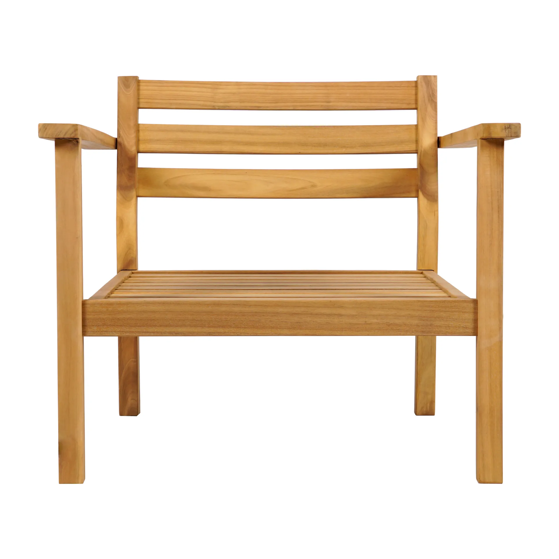 Stockaryd lounge armchair teak/light grey 1898