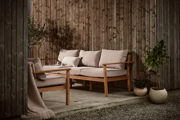 Stockaryd sofa 3-seater teak/beige - 1898