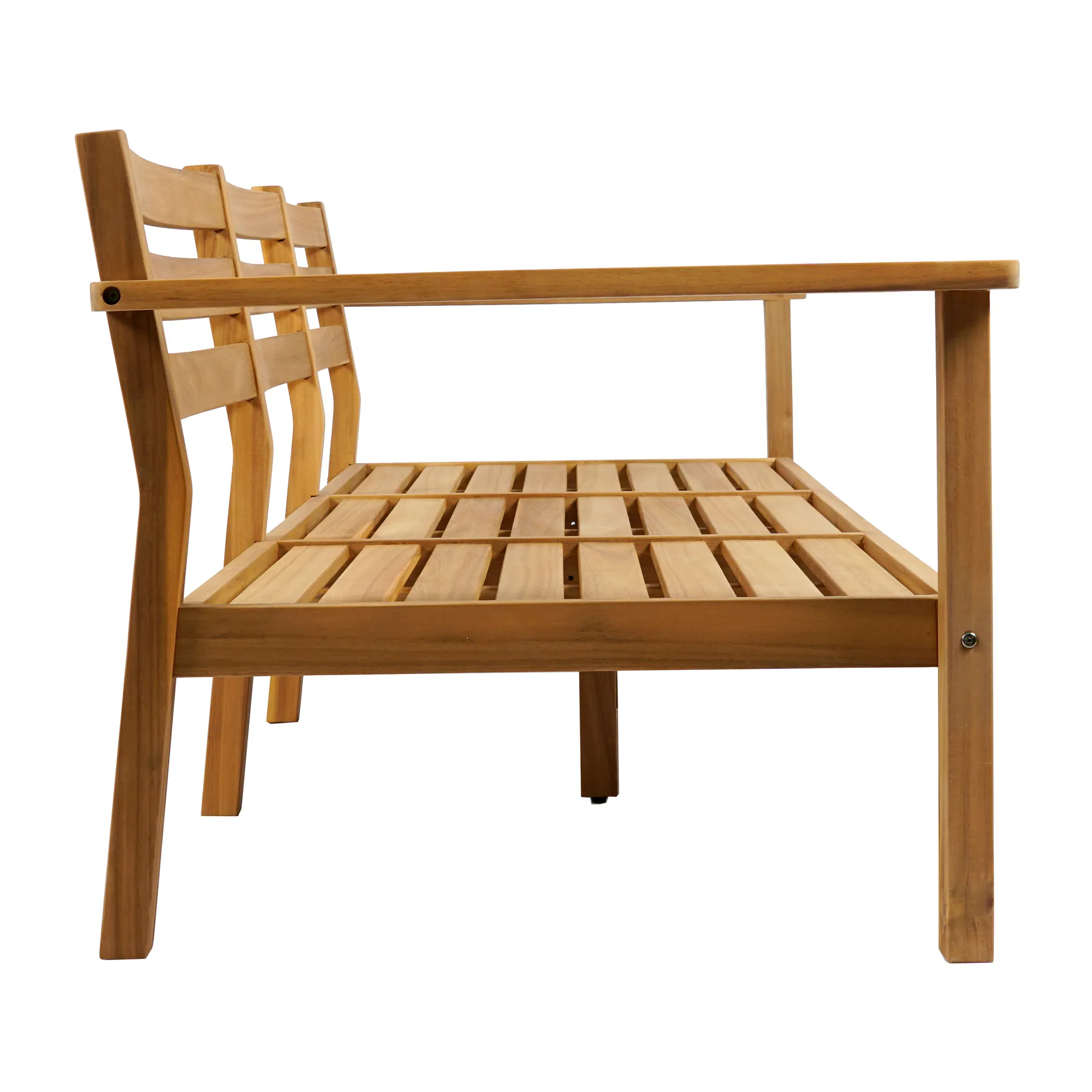 Stockaryd sofa 3-seater teak/light grey,  1898