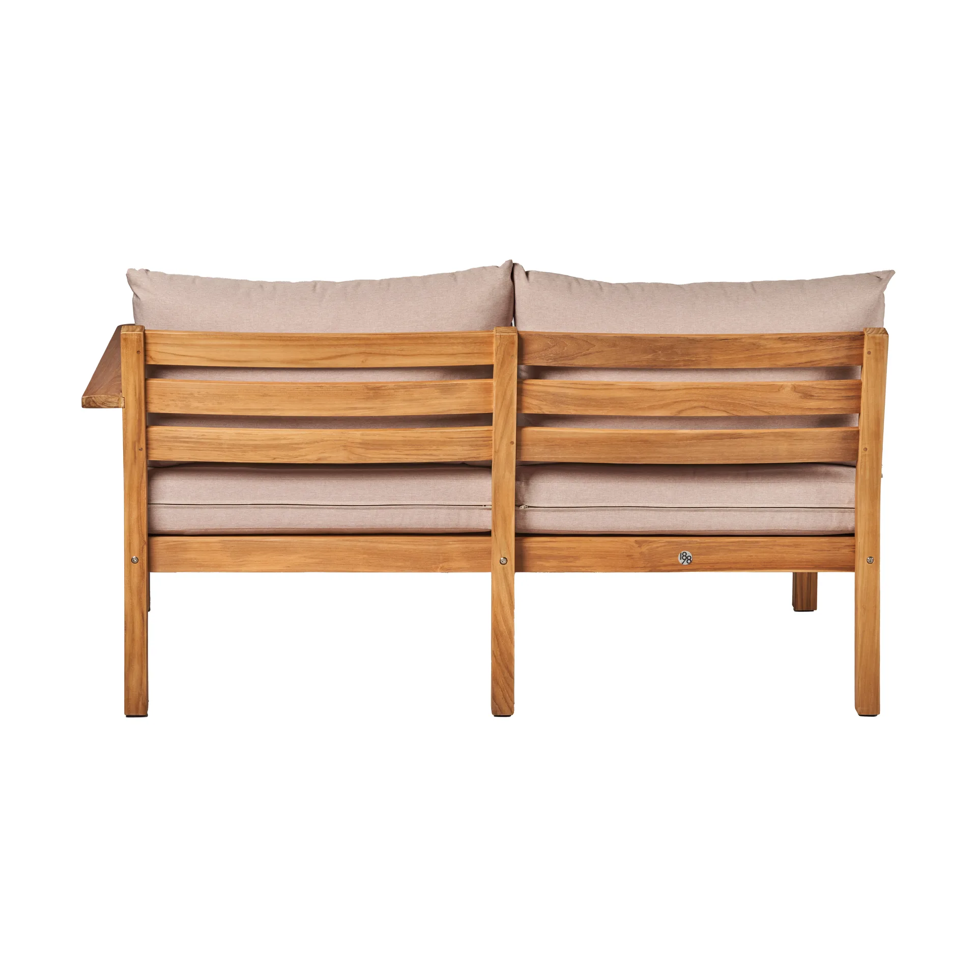 Stockaryd sofa module 2-seater left teak/beige,  1898