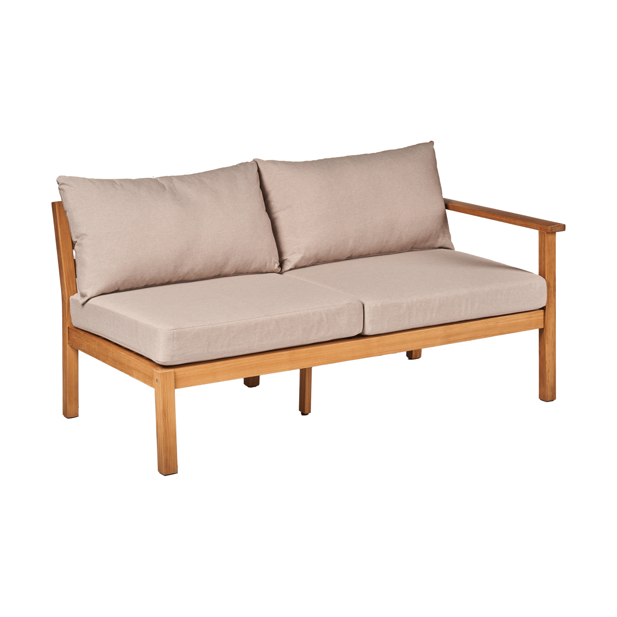 1898 Stockaryd sofa module 2-seater left teak/beige