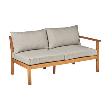 Stockaryd sofa module 2-seater left teak/light grey - undefined - 1898