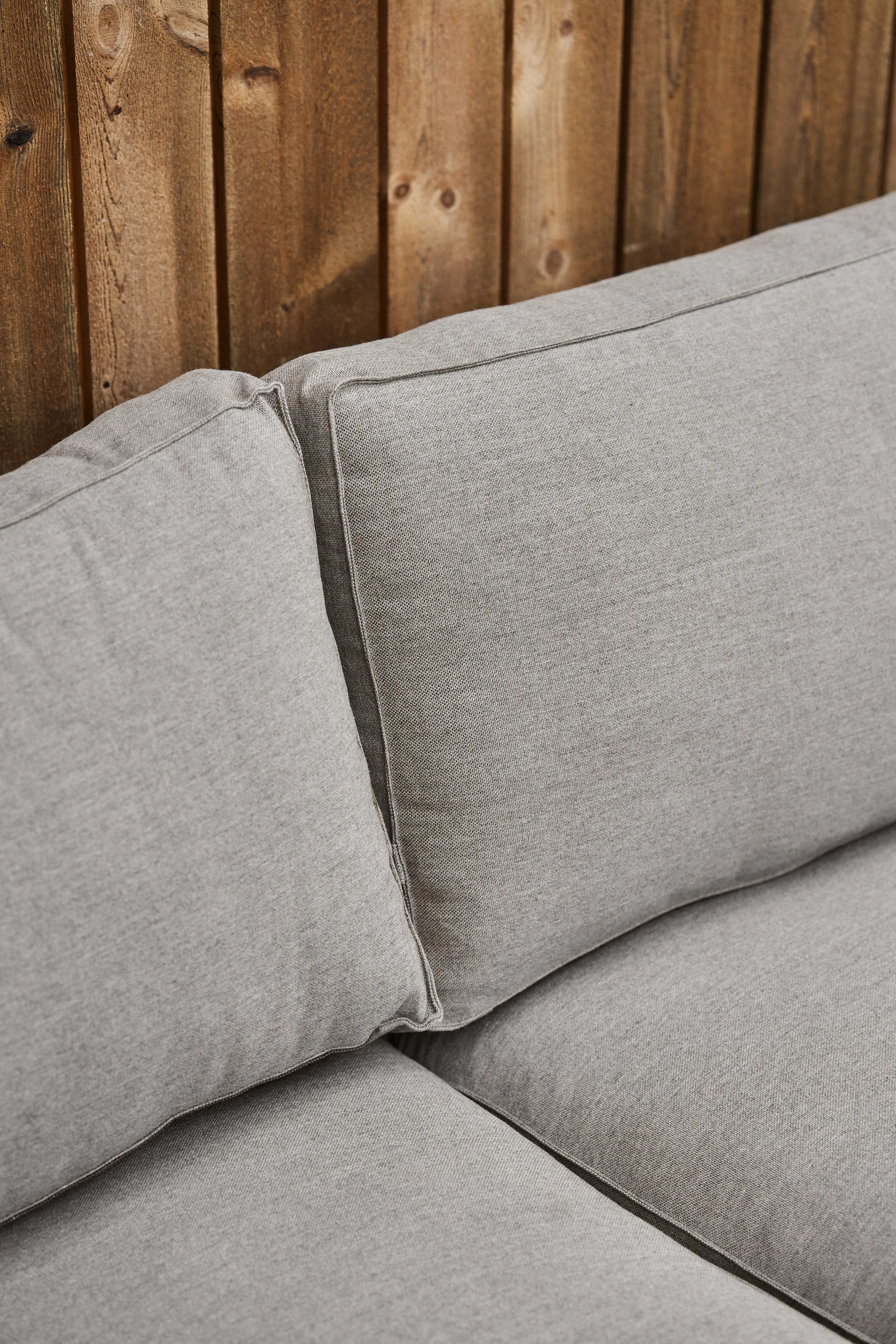 Stockaryd sofa module 2-seater right teak/light grey,  1898