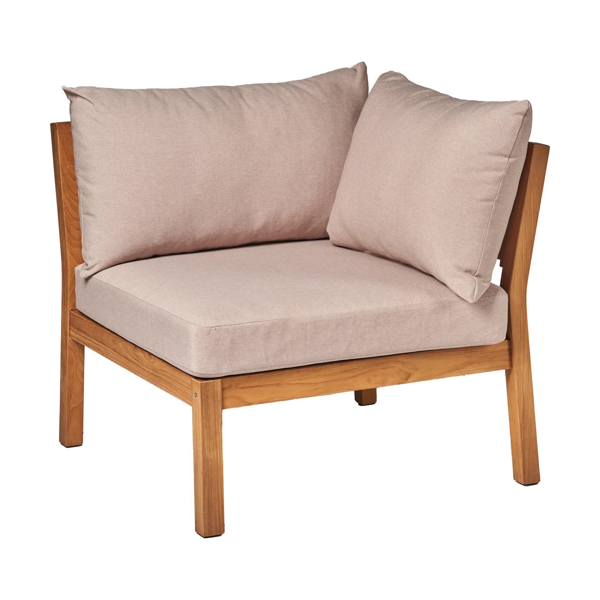 Stockaryd sofa module corner section teak/beige,  1898