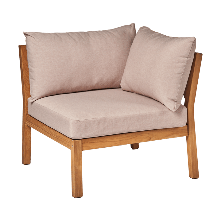 Stockaryd sofa module corner section teak/beige 1898