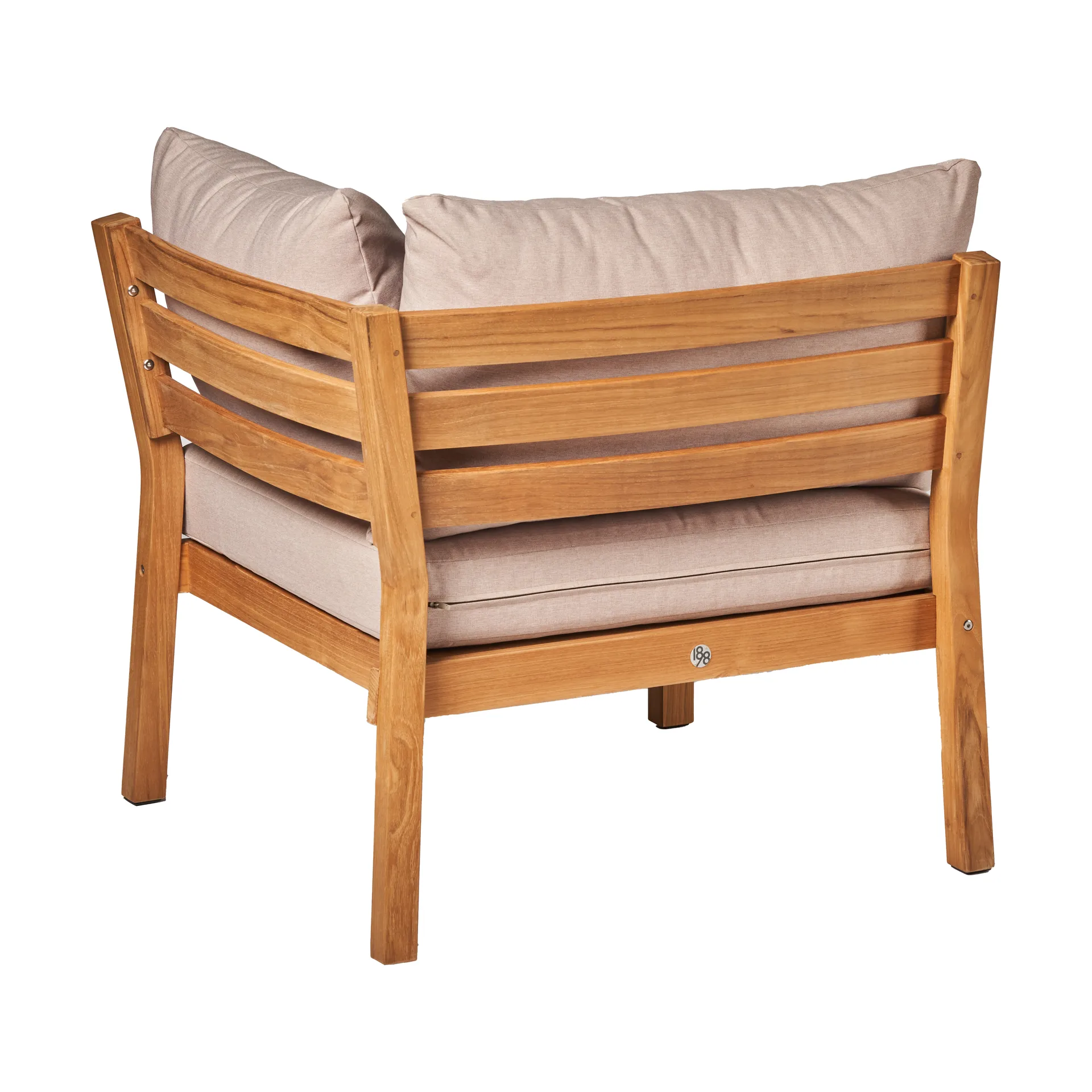 Stockaryd sofa module corner section teak/beige 1898