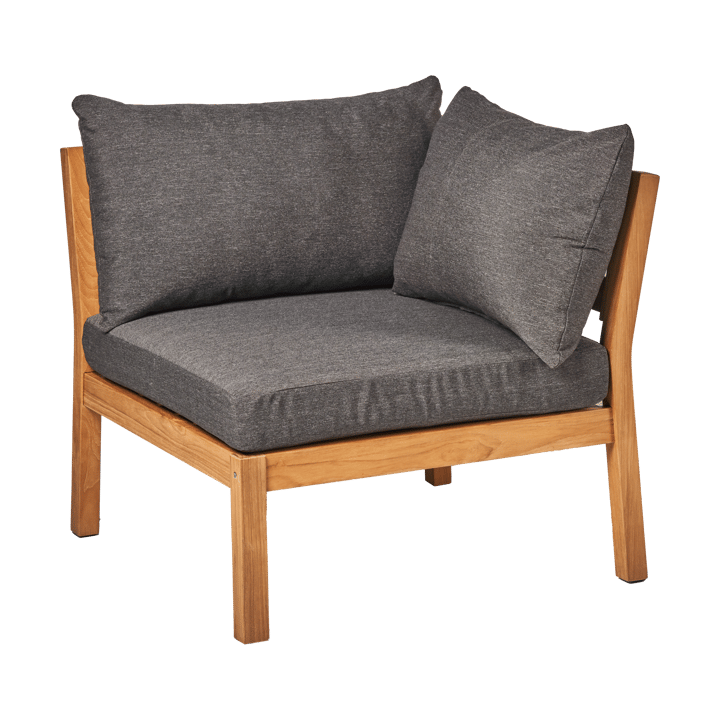 Stockaryd sofa module corner section teak/dark grey - undefined - 1898