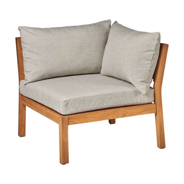 Stockaryd sofa module corner section teak/light grey - undefined - 1898