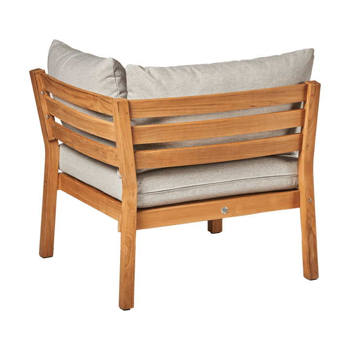 Stockaryd sofa module corner section teak/light grey 1898