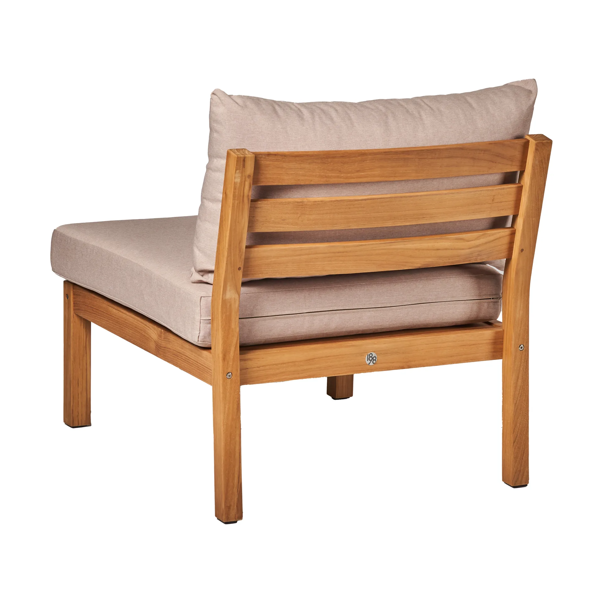 Stockaryd sofa module middle section teak/beige,  1898