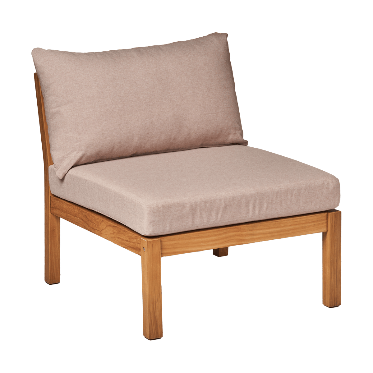 1898 Stockaryd sofa module middle section teak/beige