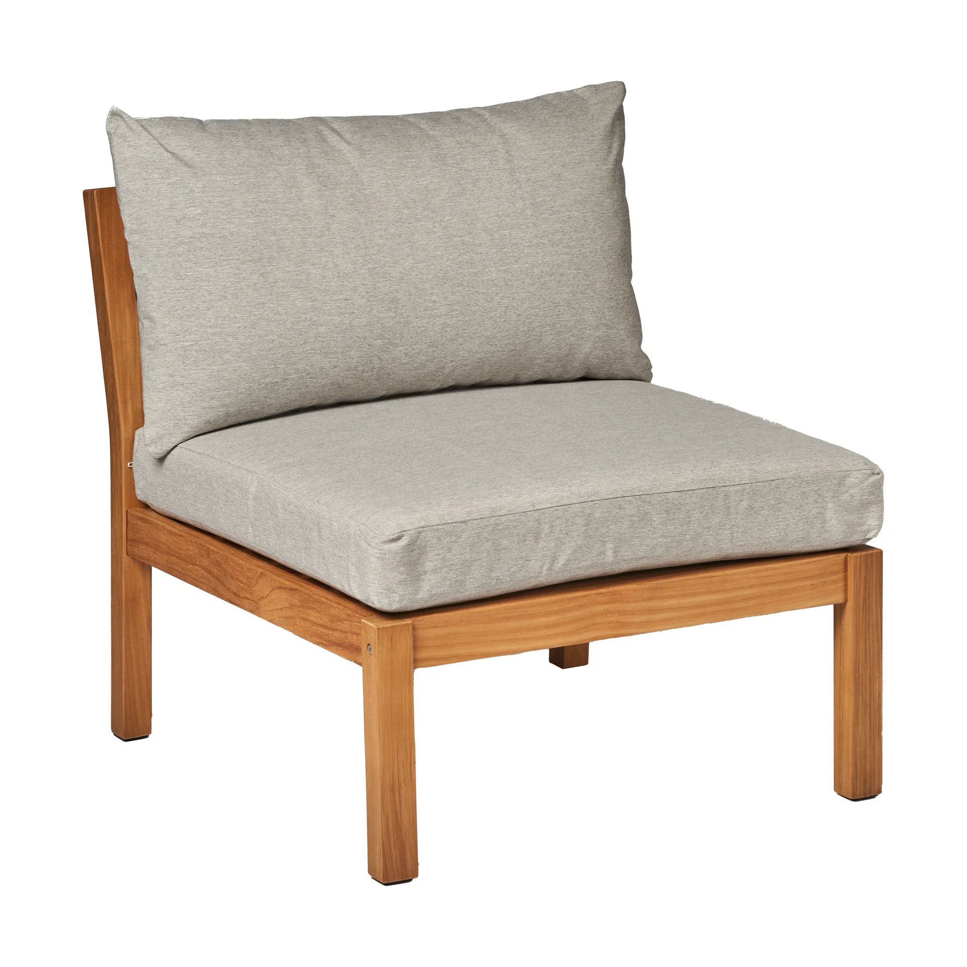 Stockaryd sofa module middle section teak/light grey,  1898