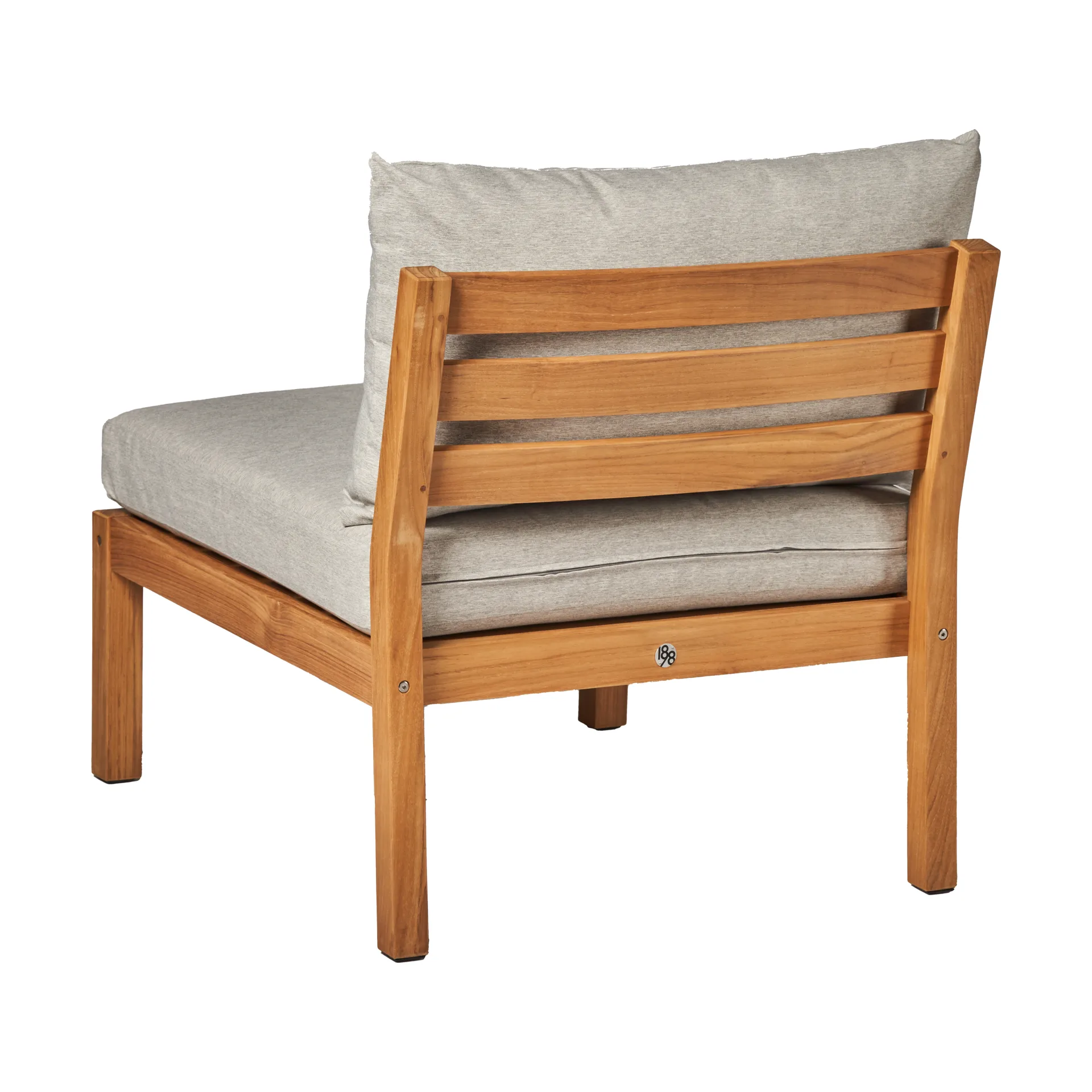 Stockaryd sofa module middle section teak/light grey,  1898