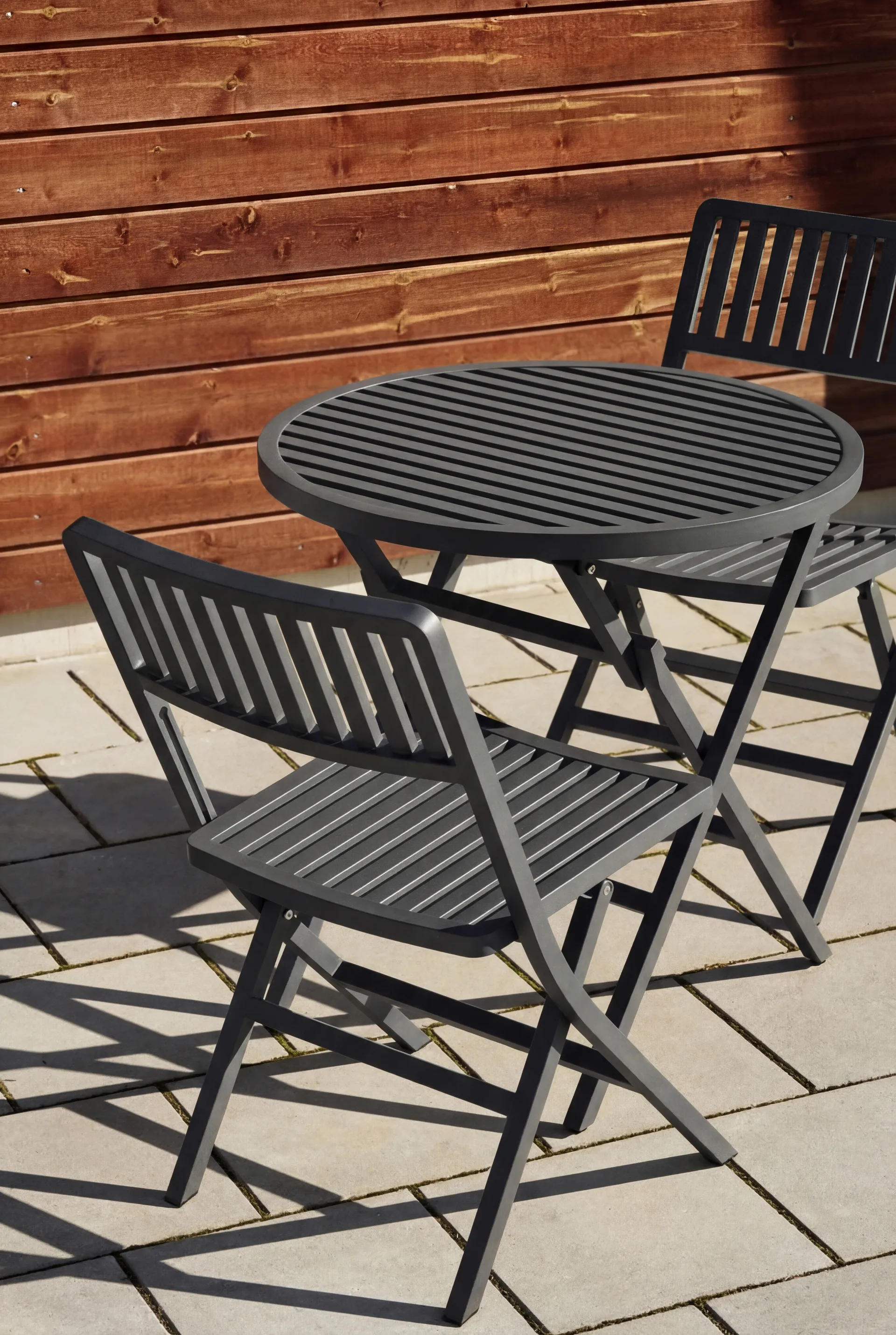 Verona café table, Anthracite, Ø72 cm 1898