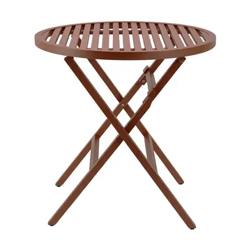 Verona café table - Burnt red, Ø72 cm - 1898