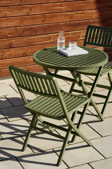 Verona café table - Moss green, Ø72 cm - 1898